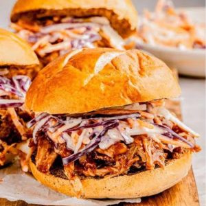 Hickory BBQ pulled pork