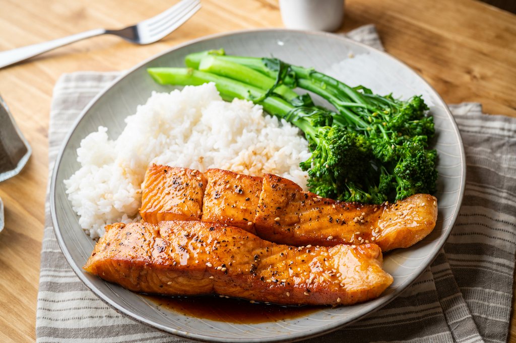 Caramel salmon recipe