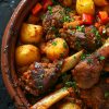 Moroccan lamb shank recipe