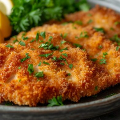 Crumbed Yearling steak